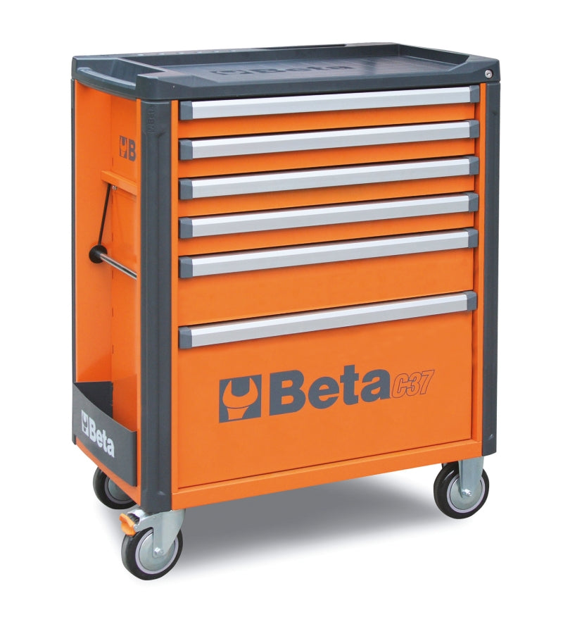 C37/6-O-MOBILE ROLLER CAB WITH 6 DRAWERS