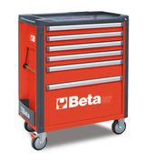 C37/6-O-MOBILE ROLLER CAB WITH 6 DRAWERS