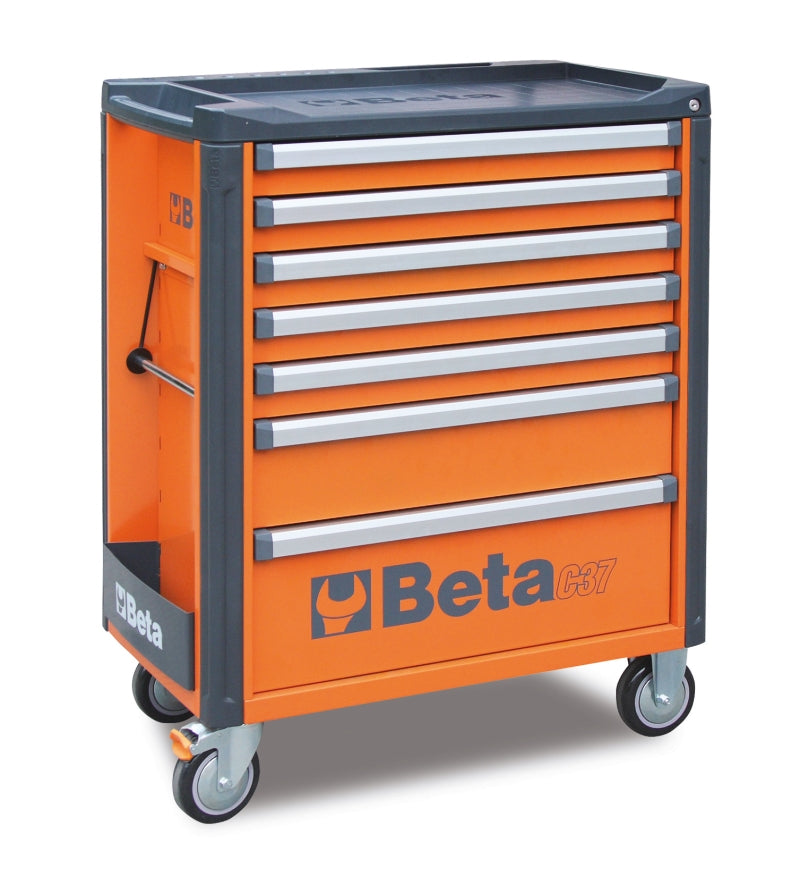 C37/7-O-MOBILE ROLLER CAB WITH 7 DRAWERS