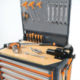 C37/8-G-MOBILE ROLLER CAB WITH 8 DRAWERS