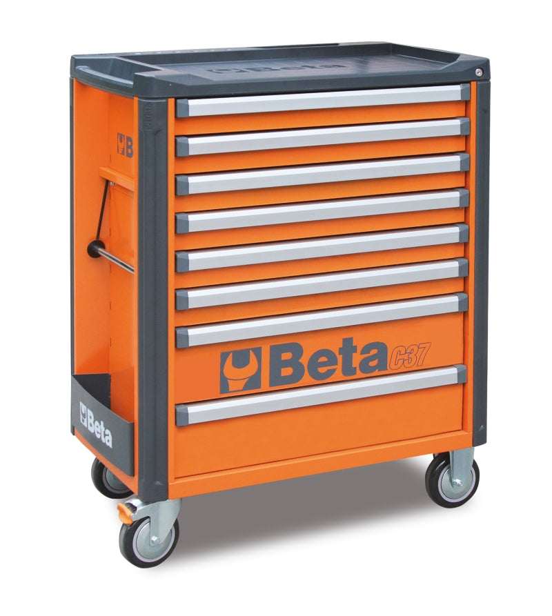 C37/8-O-MOBILE ROLLER CAB WITH 8 DRAWERS