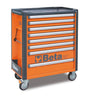 C37/8-O-MOBILE ROLLER CAB WITH 8 DRAWERS