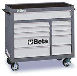 C38-O-MOB. ROLLER CAB 11 DRAWERS ORANGE