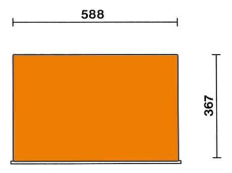 C39-6/O-MOBILE ROLLER CAB 6 DRAW. ORANGE