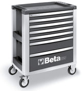 C39-7/G-MOBILE ROLLER CAB 7 DRAWERS GREY