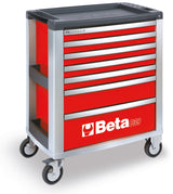 C39-7/G-MOBILE ROLLER CAB 7 DRAWERS GREY