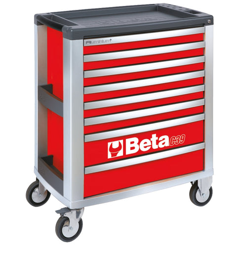 C39-8/G-MOBILE ROLLER CAB 8 DRAWERS GREY