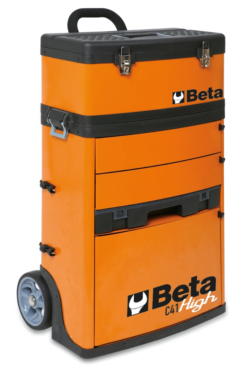 C41H-B-TWO-MODULE TOOL TROLLEY BLUE