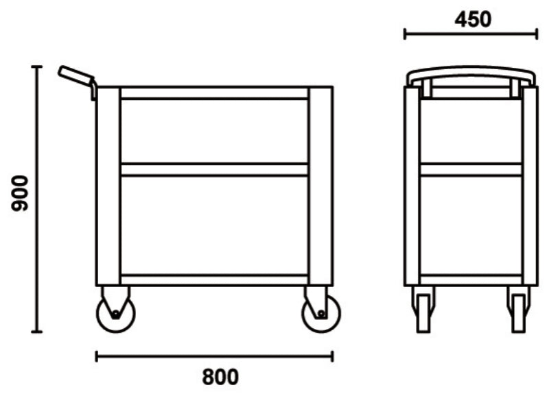 C51 O-EASY TROLLEY ORANGE