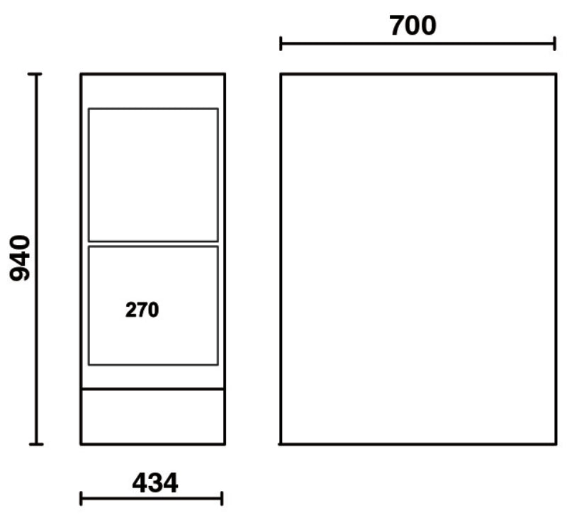 C55B/GDP-DOUBLE LEG ADJOINING WORKBENCH.
