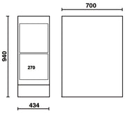 C55B/GDP-DOUBLE LEG ADJOINING WORKBENCH.