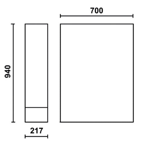 C55B/G-UNIVERSAL LEG FOR WORKBENCH