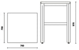 C55KAI-CORNER WORKTOP