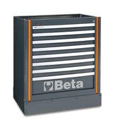 C55M8-FIXED MODULE WITH 8 DRAWERS