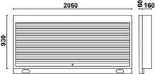 C55PSE-G-TOOL WALL SYSTEM WITH SHUTTER