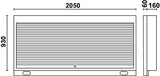 C55PSE-G-TOOL WALL SYSTEM WITH SHUTTER
