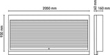 C55PS-G-TOOL WALL SYSTEM WITH SHUTTER
