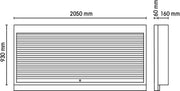 C55PS-G-TOOL WALL SYSTEM WITH SHUTTER