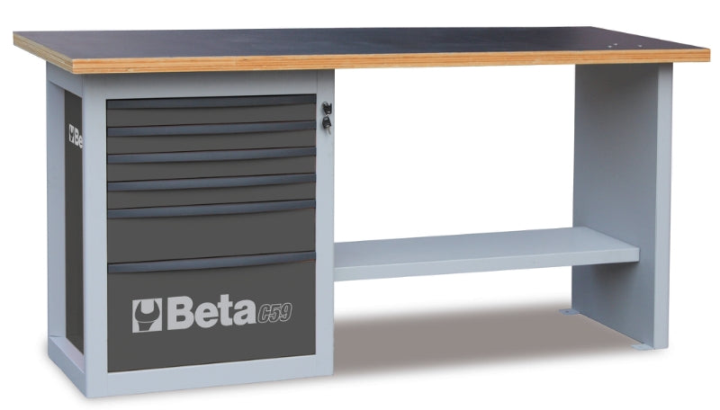 C59A-O-"ENDURANCE" WORKBENCH 6 DRAWERS