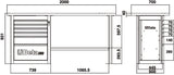 C59A-R-ENDURANCE WORKBENCH 6 DRAWERS