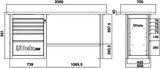 C59A-A-"ENDURANCE" WORKBENCH 6 DRAWERS