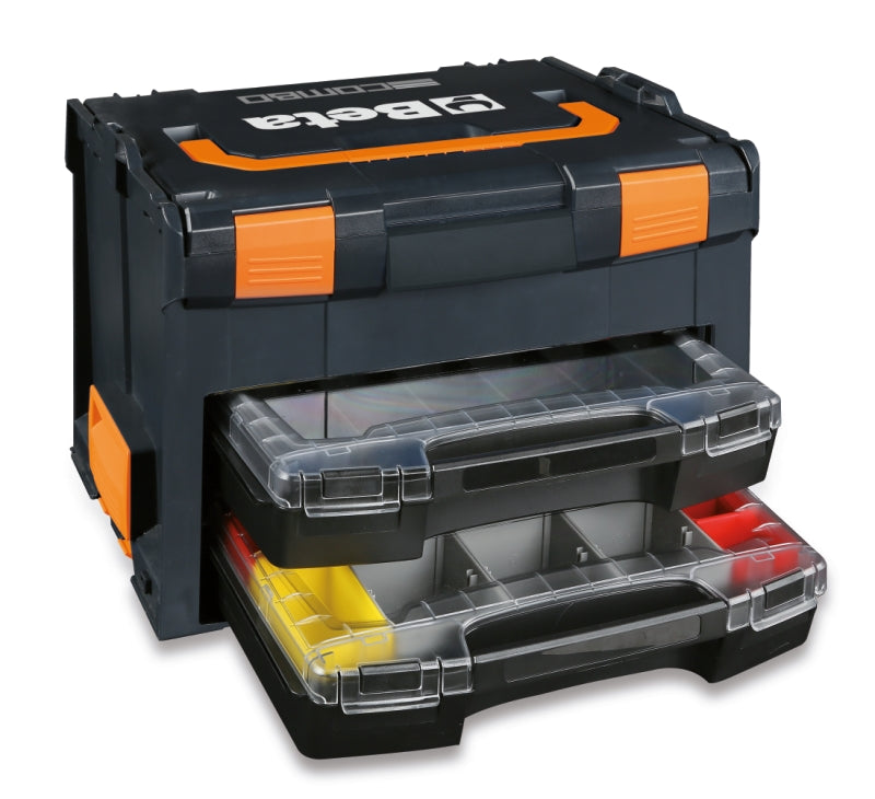 C99V3/2C-WALL TOOL CASE + 2 TOTE TRAYS