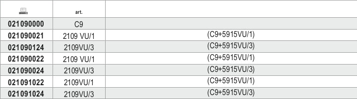 2109VU/1-BAG C9 WITH 45 TOOLS