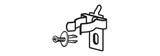 GM 13-SNAP HOOKS WITH EXPANSION BOLTS