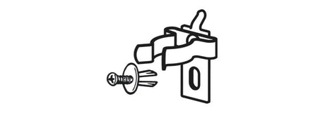 GM 13-SNAP HOOKS WITH EXPANSION BOLTS
