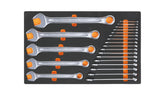 M01-SOFT THERMOFORMED TRAY WITH 22 TOOLS