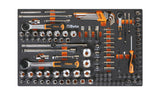 M105-SOFT THERMOFORM.TRAY WITH 116 TOOLS