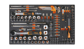 M105-SOFT THERMOFORM.TRAY WITH 116 TOOLS