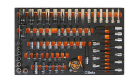 M125-SOFT THERMOFORM. TRAY WITH 68 TOOLS