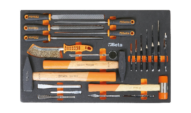 M231-SOFT THERMOFORM. TRAY WITH 22 TOOLS