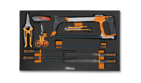 M284-SOFT THERMOFORMED TRAY WITH 9 TOOLS