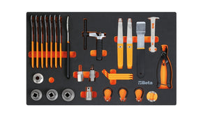 M400-SOFT THERMOFORM. TRAY WITH 29 TOOLS