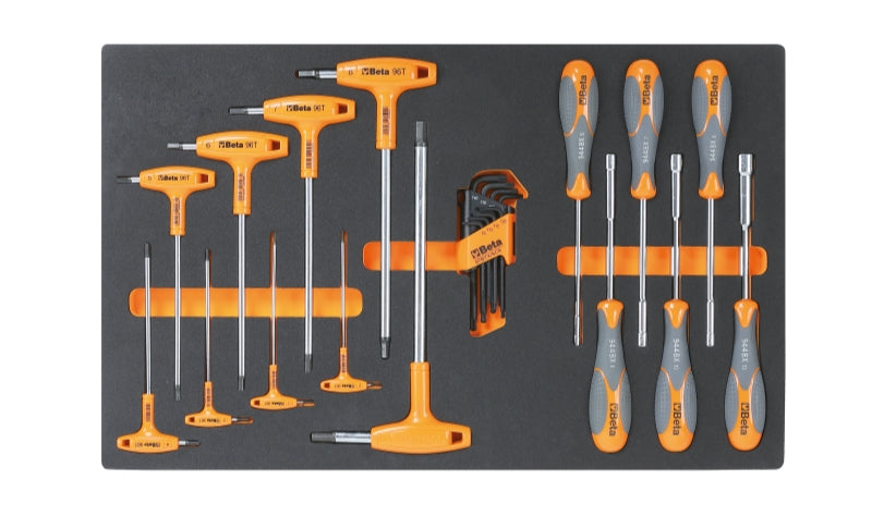 M60-SOFT THERMOFORMED TRAY WITH 23 TOOLS