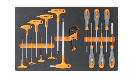 M60-SOFT THERMOFORMED TRAY WITH 23 TOOLS