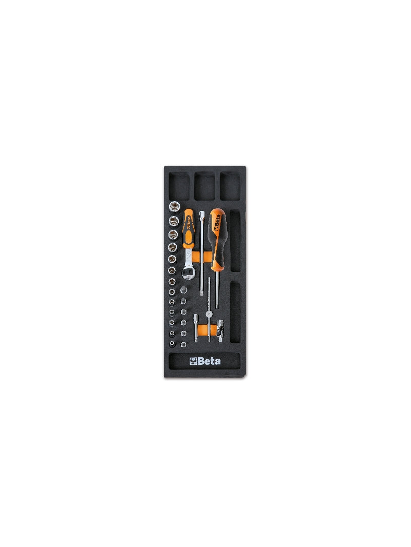 M91-SOFT THERMOFORMED TRAY WITH 25 TOOLS
