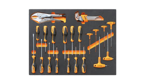 MB46-SOFT THERMOFORM. TRAY WITH 29 TOOLS