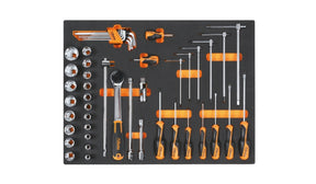 MB47-SOFT THERMOFORM. TRAY WITH 48 TOOLS