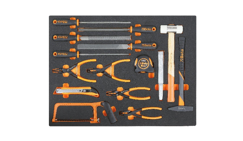 MB56-SOFT THERMOFORM. TRAY WITH 15 TOOLS