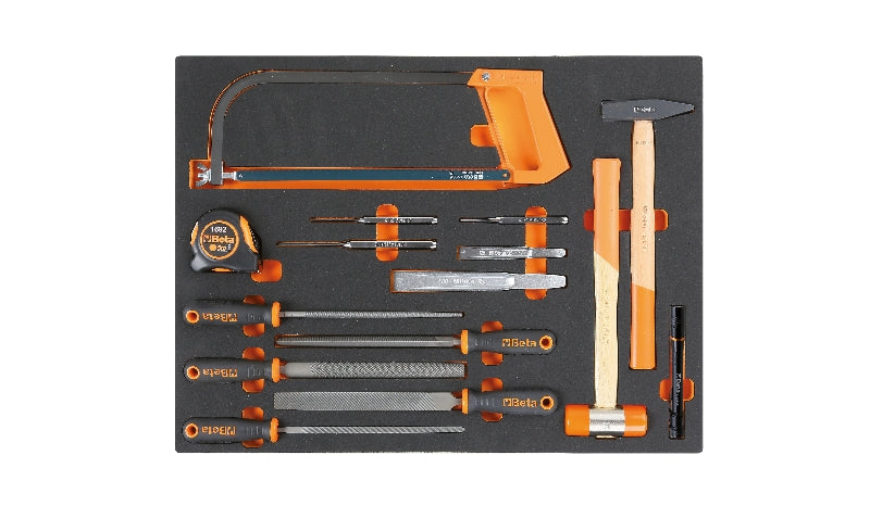 MB59-SOFT THERMOFORM. TRAY WITH 15 TOOLS