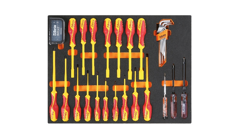 MB63-SOFT THERMOFORM. TRAY WITH 60 TOOLS