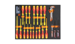 MB63-SOFT THERMOFORM. TRAY WITH 60 TOOLS