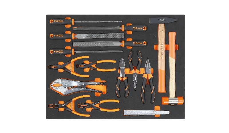 MB65-SOFT THERMOFORM. TRAY WITH 16 TOOLS
