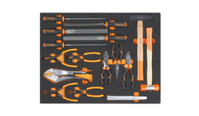 MB65-SOFT THERMOFORM. TRAY WITH 16 TOOLS