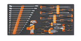 MC10-SOFT THERMOFORM. TRAY WITH 34 TOOLS