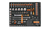 MM100-SOFT THERMOFORM.TRAY WITH 98 TOOLS