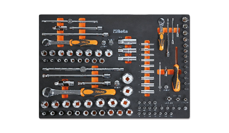 MM105-SOFT THERMOFOR.TRAY WITH 107 TOOLS
